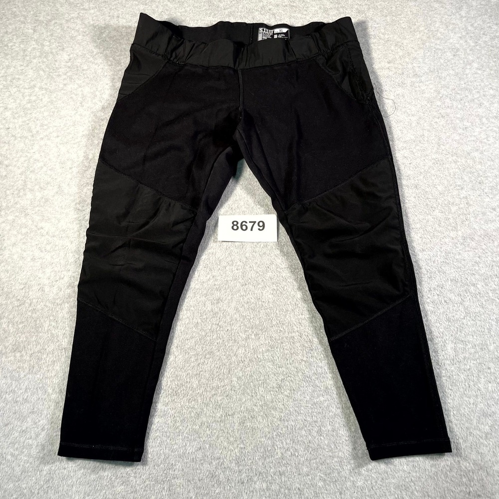 5.11 Tactical Raven Range Leggings Womens XL Black Reinforced Knee Athletic